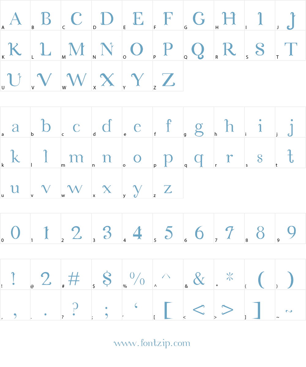 Cosmic Love Font Character